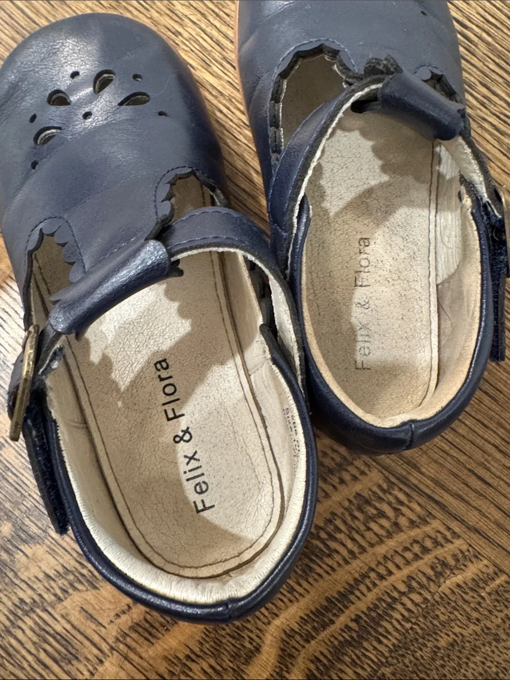 Classic Navy T-Strap Kids Leather Shoes fancy uniform Mary Jane dress shoes